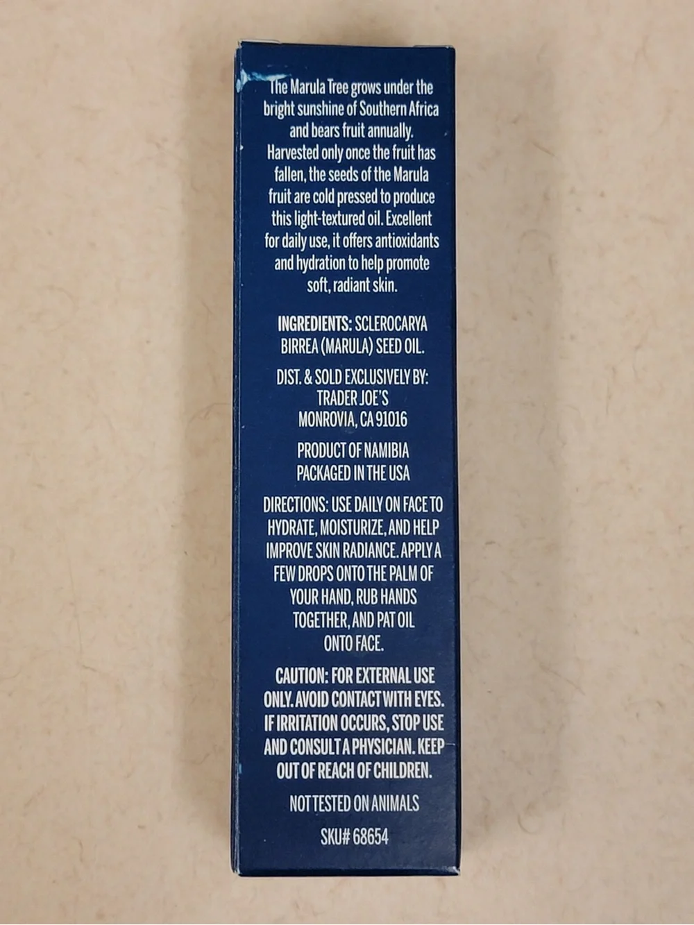 Marula Facial Oil from Trader Joe’s